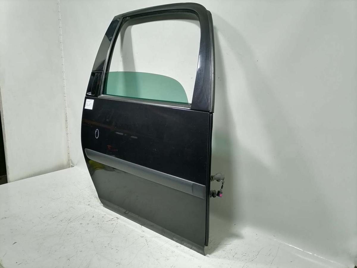 Skoda Roomster original T&uuml;r hinten rechts LF9R Black Magic Rohbau Bj.2010